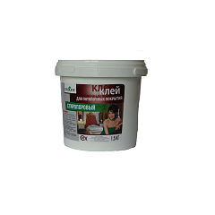 Клей Ecolux стиропоровый для потолочных покрытий 1,5 кг (6)
