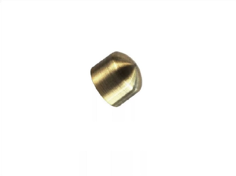 Заглушка для трубы d25мм Антик-золото (2шт/уп)
