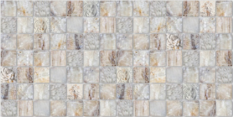 ЛП Мрамор венецианский Мозаика листовая панель 957*482 мм (10) GRACE