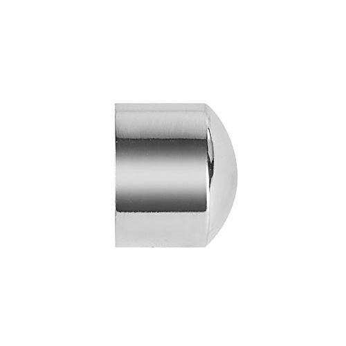 Заглушка для трубы d19/16мм Серебро-мат (2шт/уп)