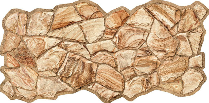 ЛП Песчаник янтарный Камни листовая панель 980*480 мм 10 GRACE