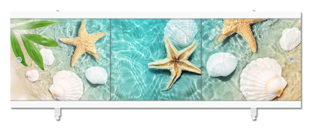 Экран под ванну 1,68м АРТ "Ультра легкий" Солнечный пляж