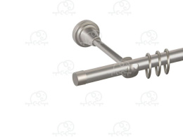 Карниз кованый 1-рядн 1,6 м d-16 Глад. Сатин  Grace