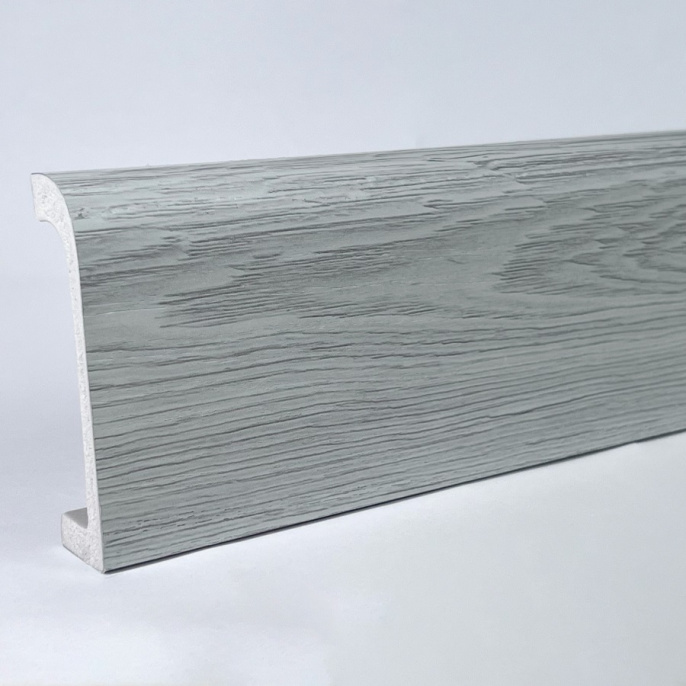 ПЛ16 80*19 Плинтус напольный ХРS (16шт) Горный туман