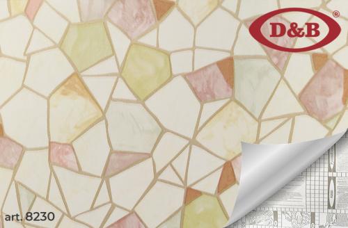 Самоклеящая пленка D&B 8230  0,45*8м Мозаика светлая
