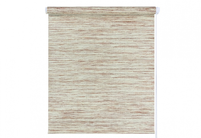 Саванна Мини Ролета 42,5*160 соломка мокка