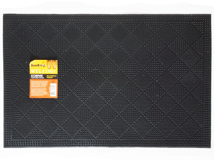 31-031 Коврик Резиновый Ромбики 40*60 см 