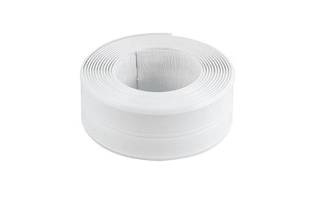 Лента бордюрная 19*19мм*3,35м белая