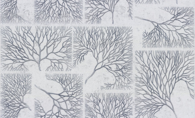 72265-14PL Обои Palitra 1,06х10м (6) бело-серые, рисунок, компаньон 72266-14