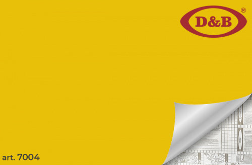 Самоклеящая пленка D&B 7004 0,45*8м Темно-желтая