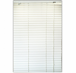 Жалюзи пластиковые 80х160 см цвет белый