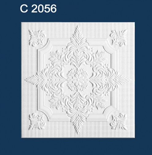 С2056 Плита Солид потолочная белая (38) 