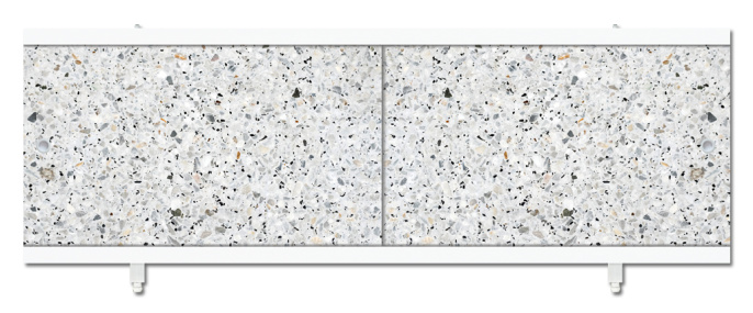 Экран под ванну 1,68 м Кварт Серая мозаика