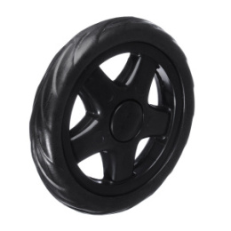 Колесо для тележек 15 см, пластик, ЭВА,  467-022