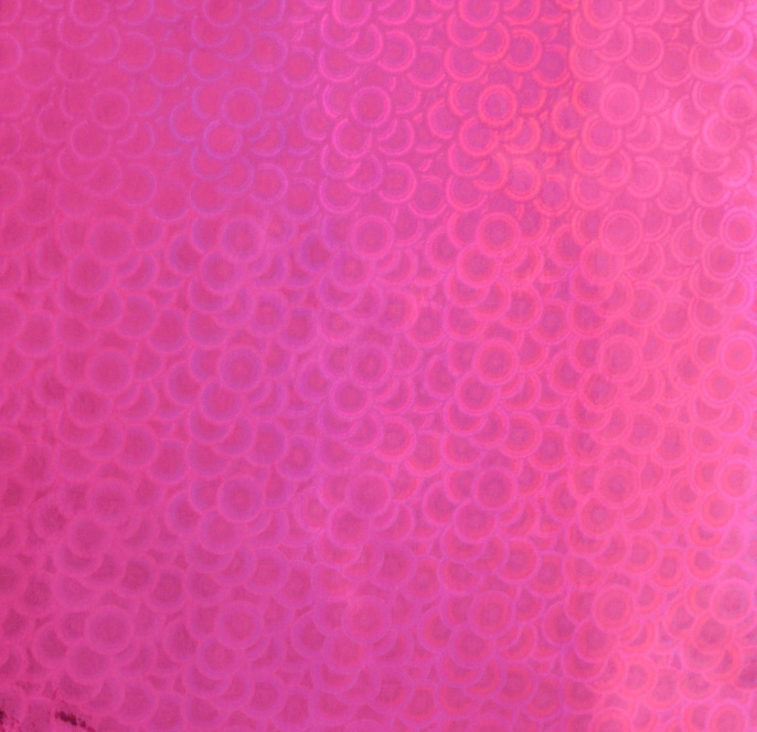 Самоклеящая пленка HONGDA  1036*24  0,45*8м  Голография розовая