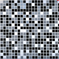 ЛП Мозаика черная листовая панель 960*480 мм (10) GRACE