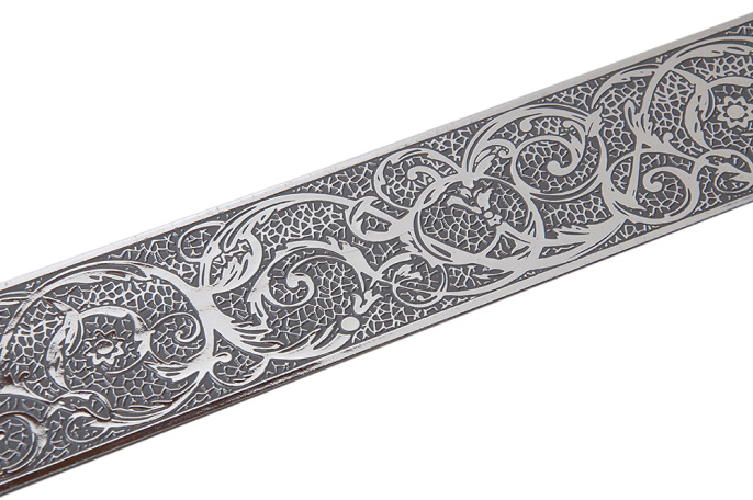 Бленда Вензель Графитовый шелк 70мм 25м