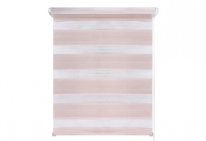 Штора рулонная День-ночь 47*160 см  цвет  Карамель