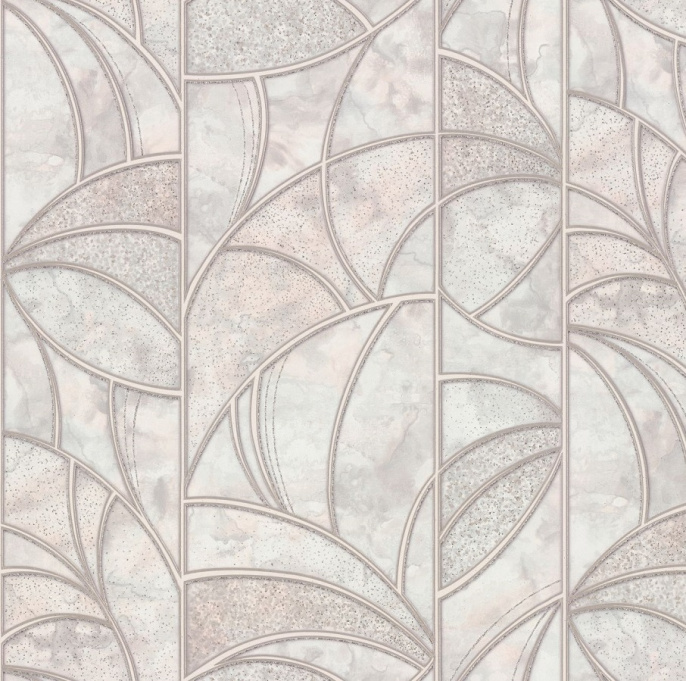 71979-42PL Обои Palitra 1,06х10м (6) бежево-серые, рисунок, компаньон 71980-42