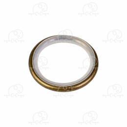 Кольцо d-16 Бесшумное Антик  1уп (10 шт)  Grace