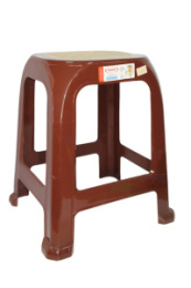 Табурет Симпатия Большой Бежевый (Сетка коричневая) 