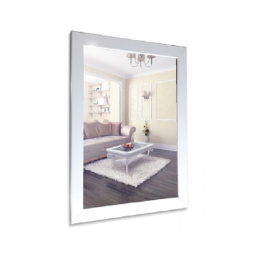 Зеркало Глянец белый Багет 500*950мм