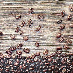 Фартук-панно Кофейные зерна 602*1002 мм(5) GRACE