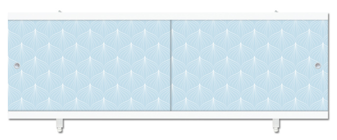 Экран под ванну 1,48 м Кварт Голубой иней