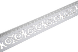 Бленда Завиток Серебро белый 70мм 25м