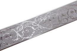 Бленда Вензель Серебро - Св.серый 70мм 25м