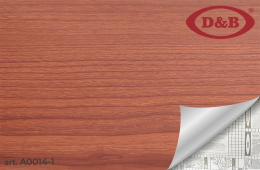 0014А-1 Самоклейка D&B 0,45*8м Дерево светло-коричневое