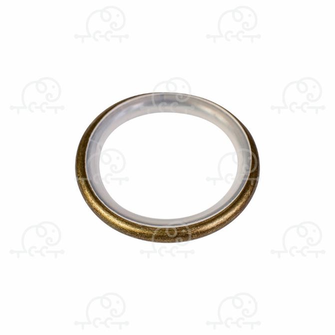 Кольцо d-16 Бесшумное Антик  1уп (10 шт)  Grace