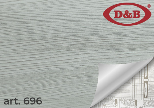 Самоклеящая пленка D&B 696 0,45*8м Дерево серое