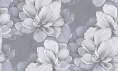 72372-41PL Обои Palitra 1,06х10м (8) серые, цветы, компаньон 72373-15,72373-41