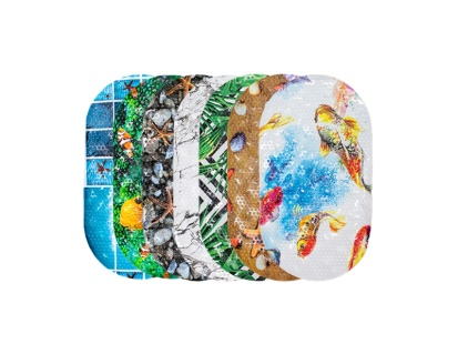 Коврик Баблс Bubbles 38*69  микс СПА