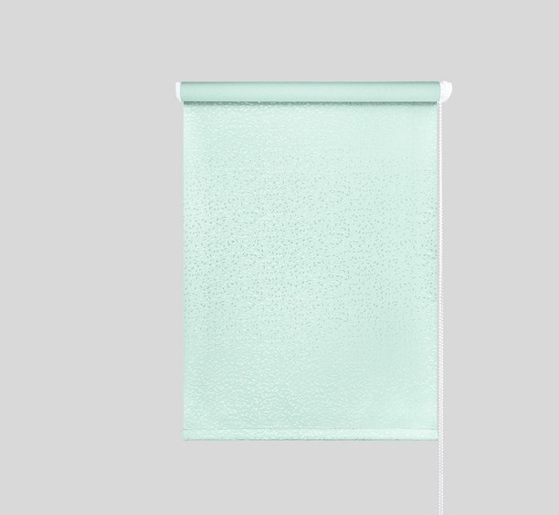 Мини Ролета Блэкаут Кристалл 47*175см  цвет  Мятный