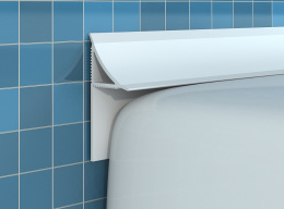 Бордюр для ванны и столешниц 1,85м 34*15 мм (24шт) ВС25