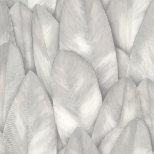 70535-24 Обои Аспект 1,06х10м (6) серые, лист, компаньон 70536-14
