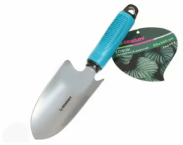 Совок посадочный широкий 85*300 мм, сталь, рукоять пластик Grandy, Connect 360497