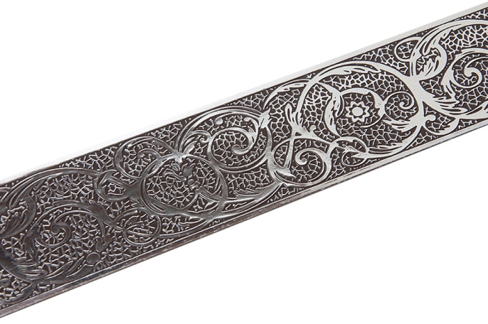 Бленда Вензель Серебро - Шоколад 70мм 25м 