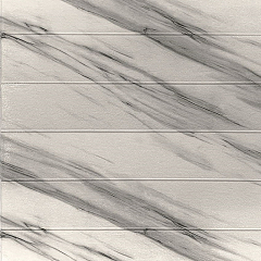 ЛП Мрамор белый вспененный ПЭТ 700х700 мм (30) GRACE