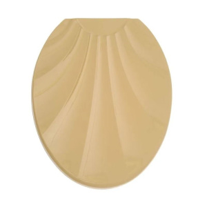 Сиденье для унитаза Ракушка цвет бежевый