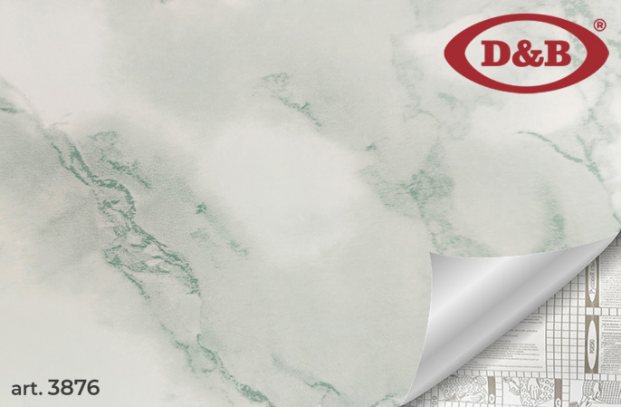 Самоклеящая пленка D&B 3876 0,45*8м Мрамор зеленый