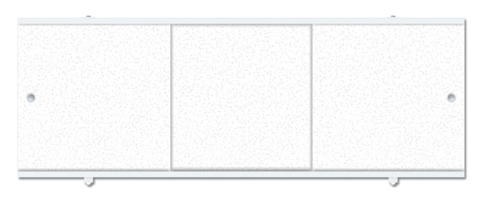 Экран под ванну 1,48 м Премиум А Серебристый Лёд 