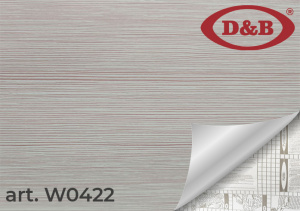 0422W Самоклейка D&B 0,45*8м Дерево кремовое