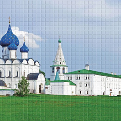 Панно ПВХ Суздальский Кремль 2832*645 мм