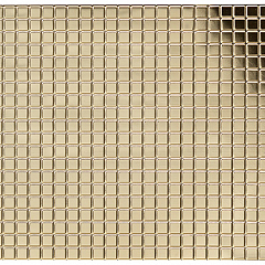 ЛП Глянцевый хром Мозаика листовая панель 962*484 мм (10) GRACE