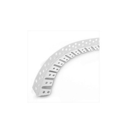 Угол перфорир. арочный ПВХ 23*23мм 2,5 м  (50)