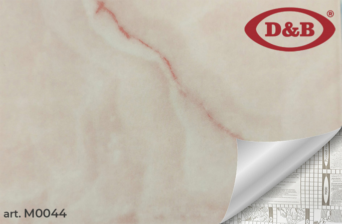 Самоклеящая пленка D&B 0044М 0,45*8м Мрамор розовый