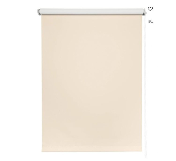 Блэкаут Болид Мини Ролета 61,5*175 Крем 